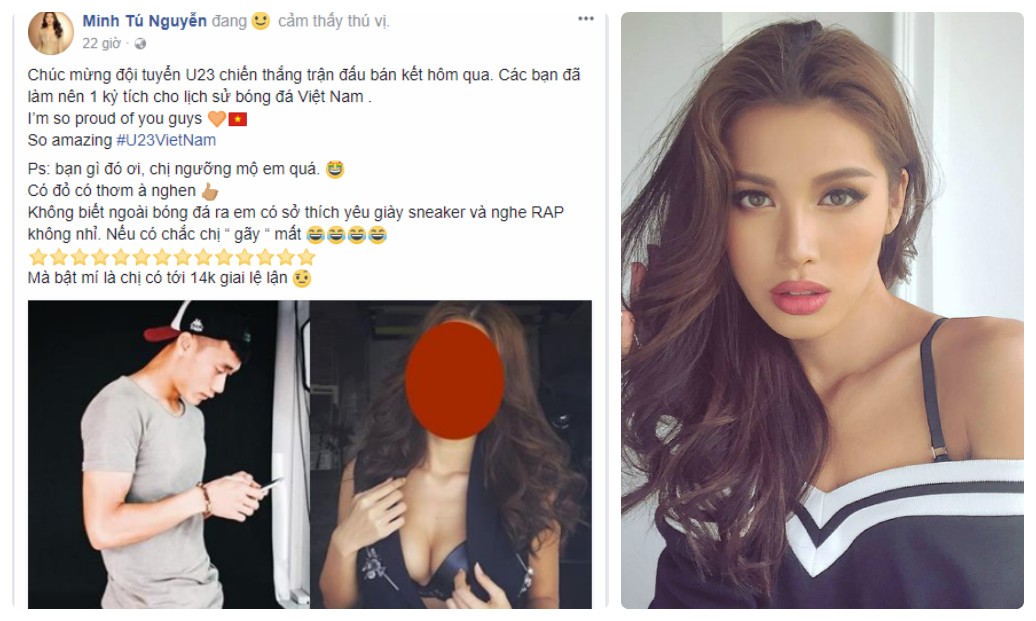 Trước thềm chung kết, dàn sao Việt đồng loạt 'thả thính' U23 Việt Nam - Bóng Đá