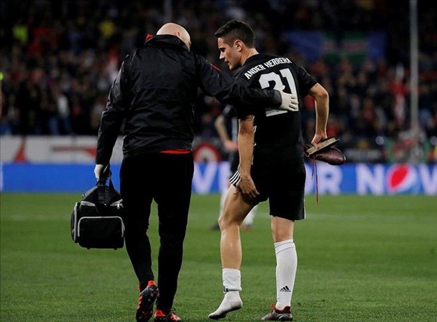 Mourinho nổi giận vì ca chấn thương của Ander Herrera - Bóng Đá