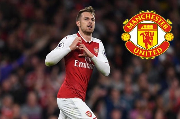 Thương vụ Aaron Ramsey chỉ là đòn gió của Man United ? - Bóng Đá