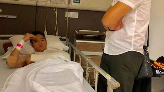 Nguyên Mạnh phẫu thuật thành công, SLNA chịu toàn bộ chi phí điều trị - Bóng Đá