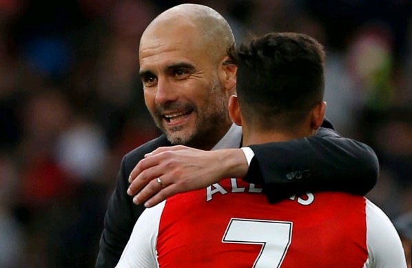 Pep Guardiola chúc mừng Sanchez đến Man Utd - Bóng Đá
