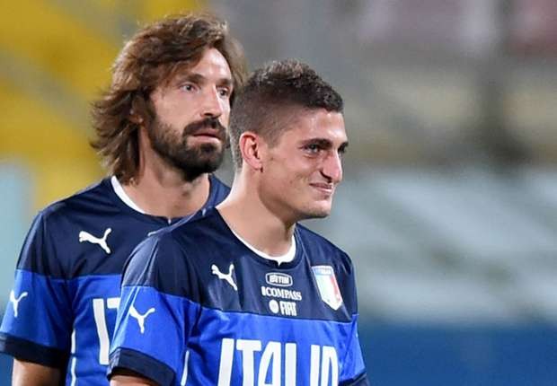 Pirlo cảnh báo Verratti: 'Đừng nghĩ cậu ấy là tôi' - Bóng Đá