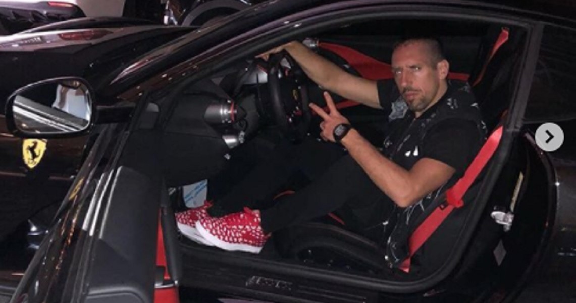 Ribery tự thưởng siêu xe đón năm mới - Bóng Đá