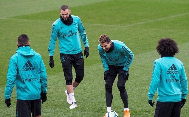 ẢNH TẬP REAL MADRID - Bóng Đá
