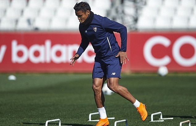 Sevilla chuẩn bị cho trận gặp Man United - Bóng Đá