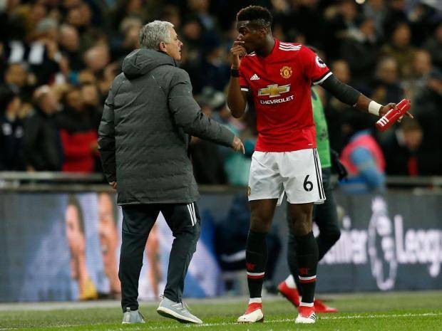 NÓNG: Pogba cãi tay đôi với Mourinho ở trận thua Tottenham - Bóng Đá