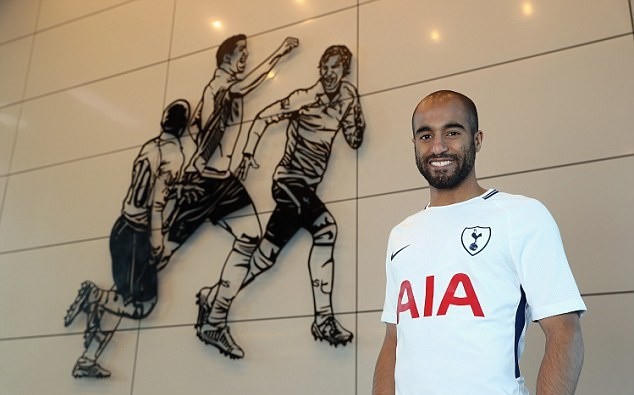 Chùm ảnh Lucas Moura ra mắt Tottenham - Bóng Đá