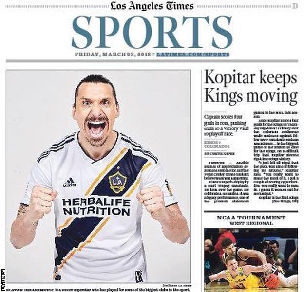 Chào Los Angeles, Ibrahimovic đến đây! - Bóng Đá