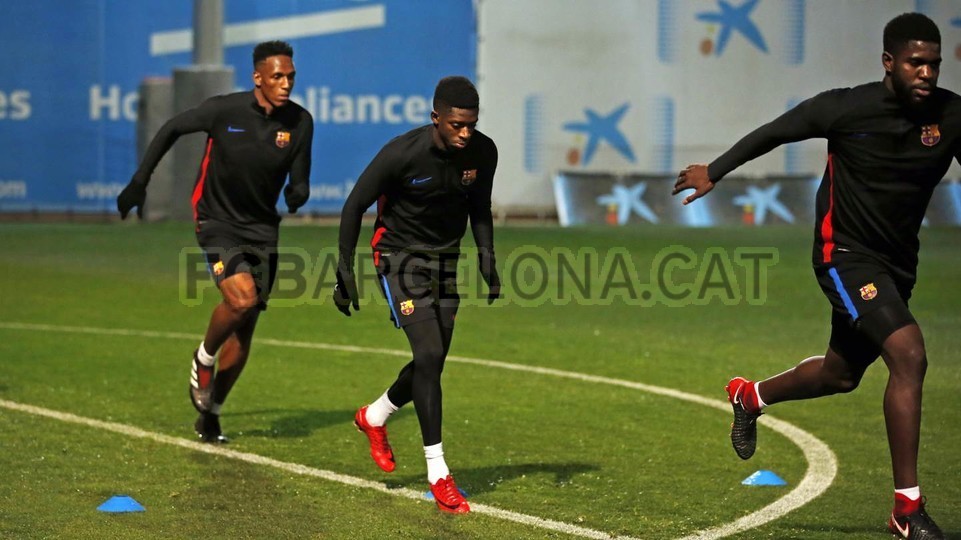 Yerry Mina phấn khích khi lần đầu được tập cạnh Messi, Suarez - Bóng Đá