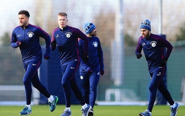 Ảnh tập Man City - Bóng Đá