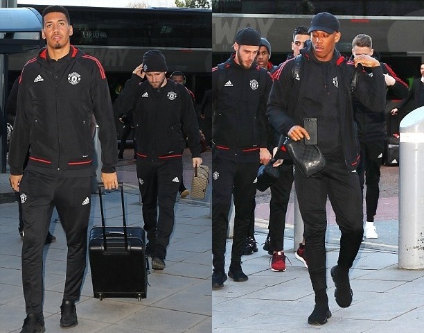 Pogba rạng rỡ cùng Man Utd sang Tây Ban Nha - Bóng Đá