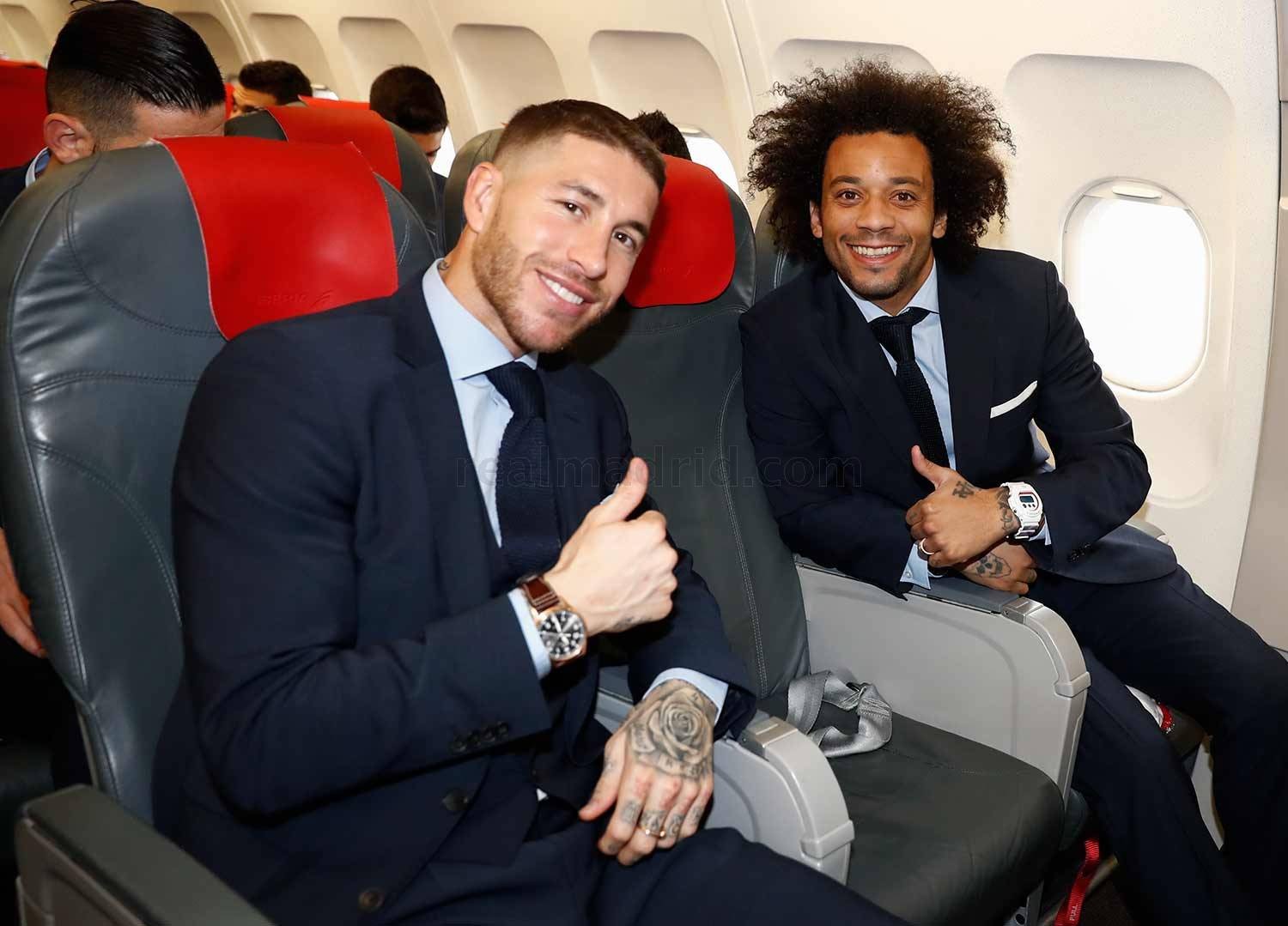 Dàn sao Real Madrid lịch lãm lên đường tới Paris - Bóng Đá