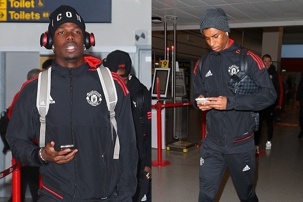 Pogba rạng rỡ cùng Man Utd sang Tây Ban Nha - Bóng Đá