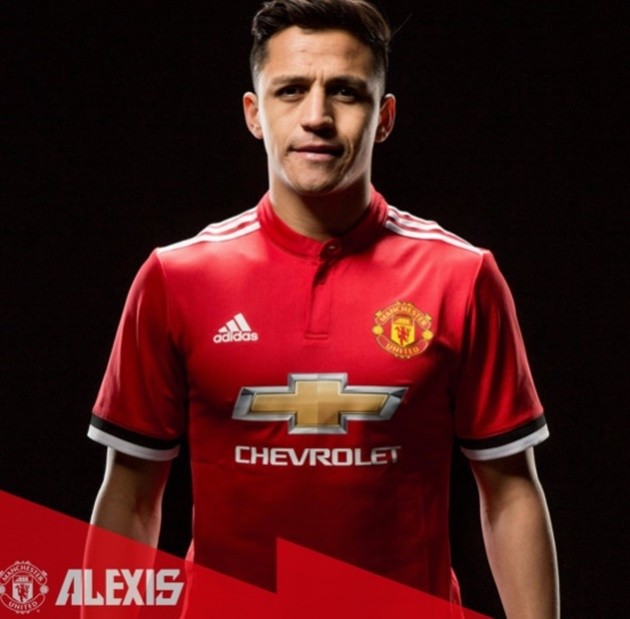 Alexis Sanchez, số 7 mới của Man United - Bóng Đá