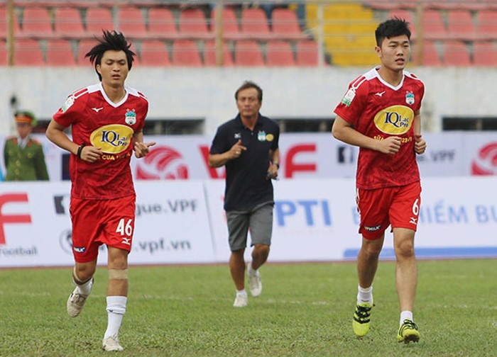 TRỰC TIẾP Hải Phòng vs HAGL:Xuân Trường, Công Phượng đá chính - Bóng Đá