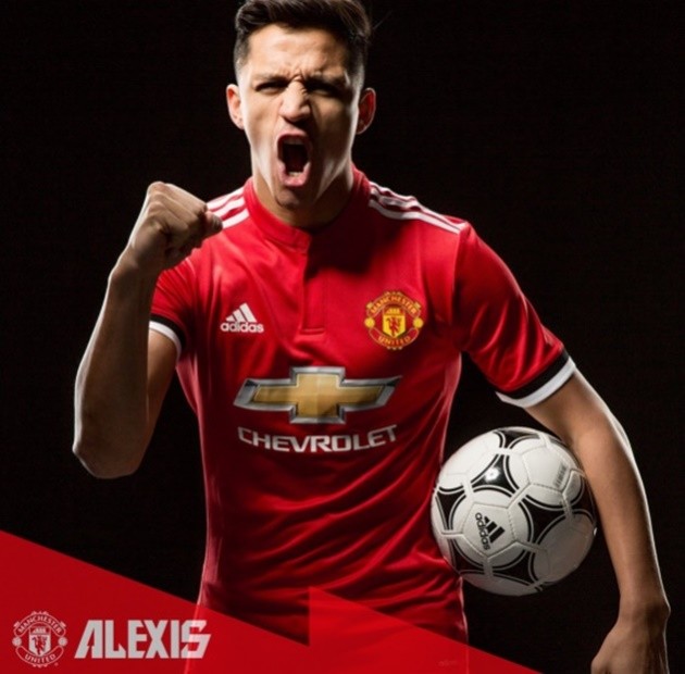 Alexis Sanchez, số 7 mới của Man United - Bóng Đá