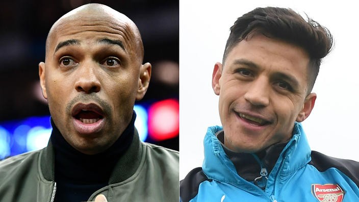 Henry bị fan Arsenal chỉ trích, Alexis Sanchez lên tiếng bảo vệ - Bóng Đá