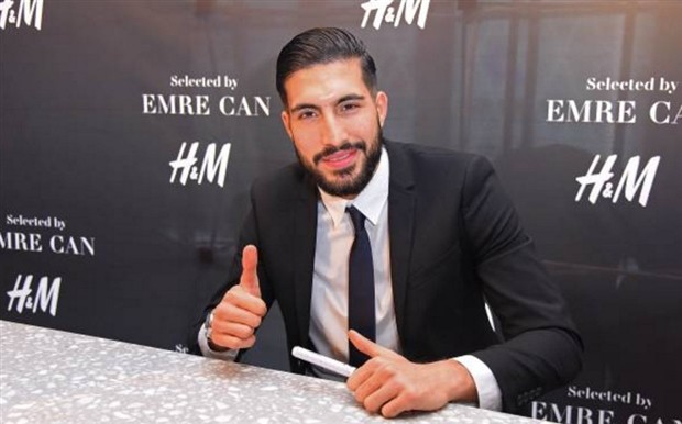 Emre Can lịch lãm ra mắt bộ sưu tập thời trang riêng - Bóng Đá