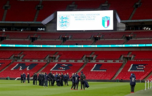 Dàn sao Italia đẹp 'mê người' ngay khi vừa xuất hiện tại Wembley - Bóng Đá