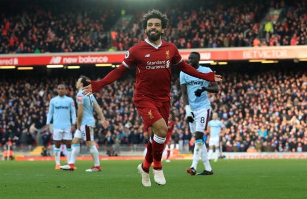 'Vua Ai Cập' xuất hiện tại Anfield trong ngày Salah lập kỷ lục - Bóng Đá