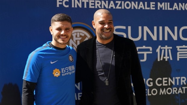 'Hoàng đế' Adriano tới tận sân tập để tiếp sức Inter vượt qua khủng hoảng - Bóng Đá