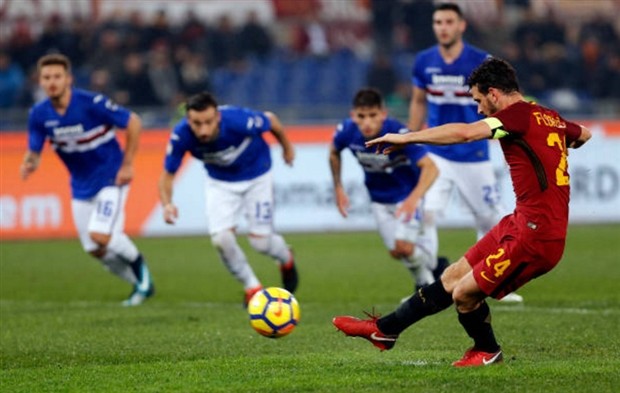 Sút hỏng 11m, Roma trả giá đắt trước Sampdoria  - Bóng Đá