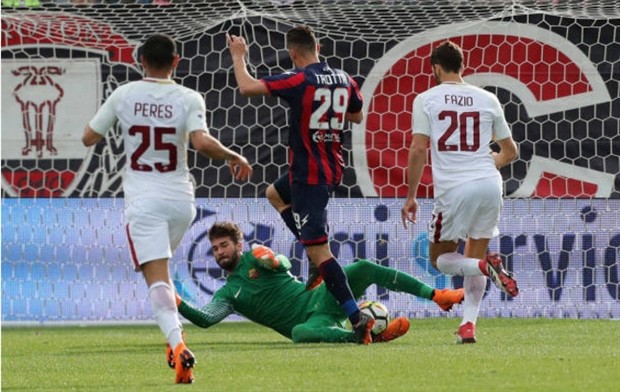 Thắng nhọc Crotone, Roma tạm an toàn trong top 4 - Bóng Đá