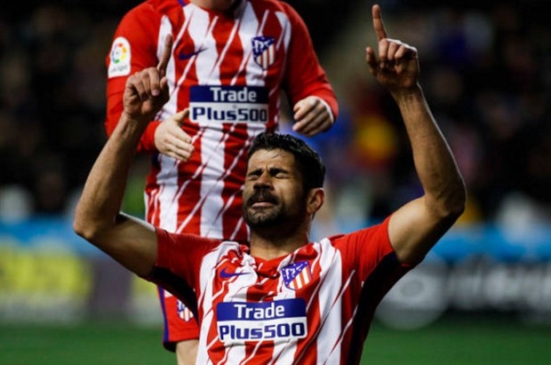 Chỉ sau 5 phút vào sân, Costa đã tái kích hoạt 'tài khoản' tại Atletico - Bóng Đá
