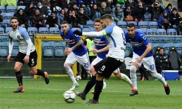 Icardi hóa Salah, Inter hủy diệt Sampdoria  - Bóng Đá