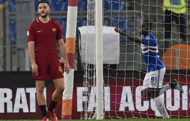 Sút hỏng 11m, Roma trả giá đắt trước Sampdoria  - Bóng Đá