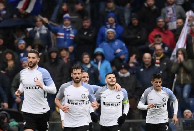 Icardi hóa Salah, Inter hủy diệt Sampdoria  - Bóng Đá