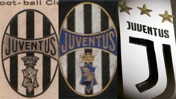 Nhìn lại Logo của Juventus qua các triều đại - Bóng Đá