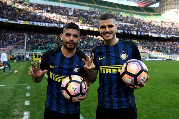 Chùm ảnh: Inter thăng hoa, nã 7 bàn khó tin vào lưới Atalanta - Bóng Đá