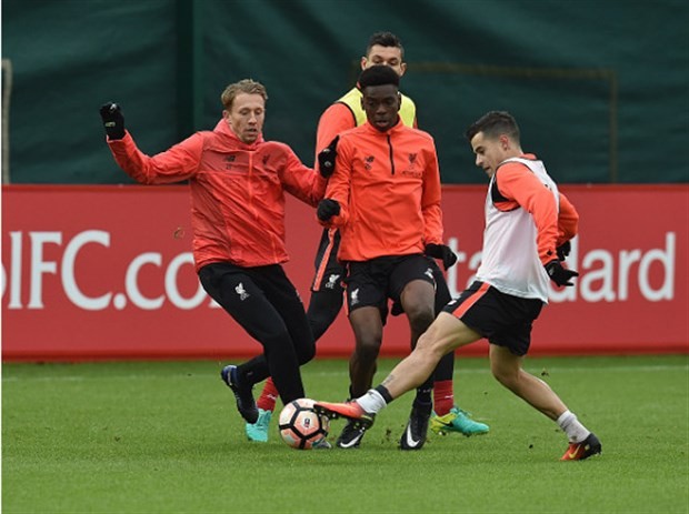 Coutinho 'xử ngọt' buổi tập của Liverpool  - Bóng Đá
