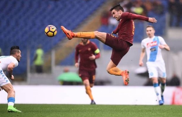 Mertens lập cú đúp, Napoli thắng kịch tính trước Roma - Bóng Đá