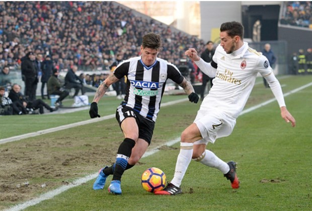 Chùm ảnh: Thua ngược Udinese, Milan tiếp tục rơi tự do - Bóng Đá