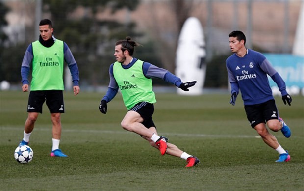 Ronaldo tập riêng, Bale chạy điên cuồng trên sân - Bóng Đá