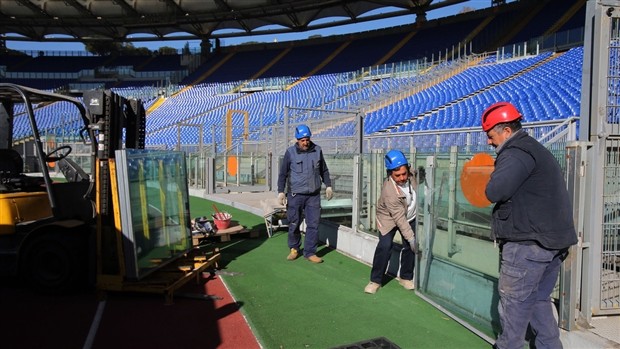 Chịu thua Ultra thành Rome, sân Olimpico chính thức cải tạo - Bóng Đá