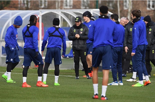 Được cho nghỉ phép, Luiz và Alonso vẫn hớn hở luyện tập cùng Chelsea - Bóng Đá