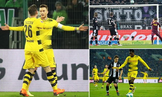 Reus ghi bàn, Dortmund tiếp tục bay cao ở Bundesliga - Bóng Đá
