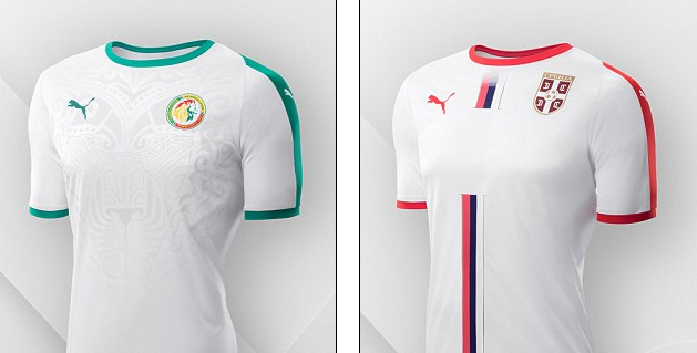 Sốc với 10 mẫu áo 'giống y đúc' của Puma ở World Cup 2018 - Bóng Đá