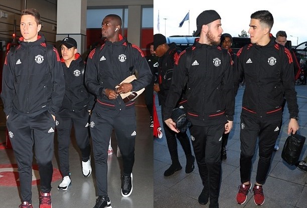 Pogba rạng rỡ cùng Man Utd sang Tây Ban Nha - Bóng Đá