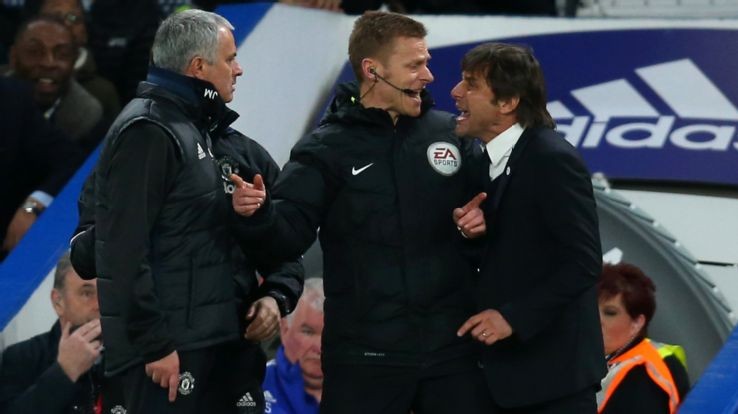 TIẾT LỘ: Lý do Conte suýt tẩn Mourinho - Bóng Đá