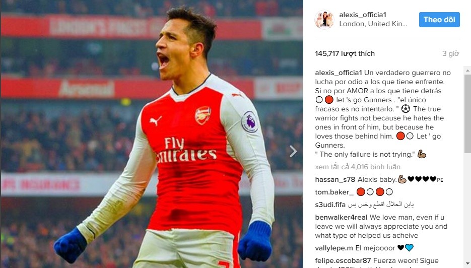 Nóng: Sanchez lên tiếng sau tin đồn bất mãn Wenger - Bóng Đá