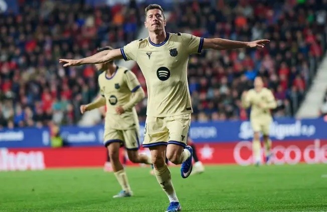 Lewandowski có những chia sẻ đáng chú ý sau chiến thắng Osasuna.