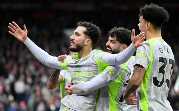 Man City cũng đang sở hữu phong độ đáng gờm.