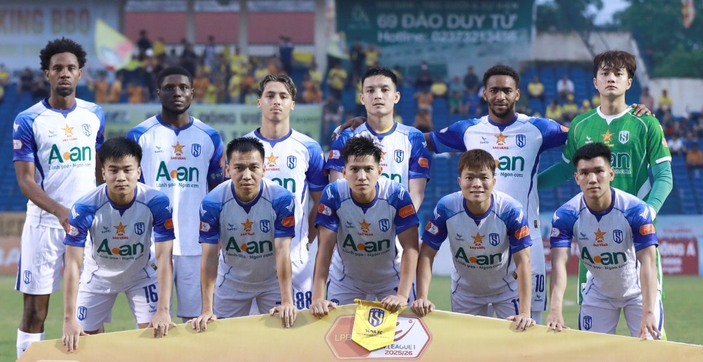 SLNA trở lại sân Vinh sau khi vừa nhận thất bại 2-4 trước CAHN. Ảnh: SLNA FC.