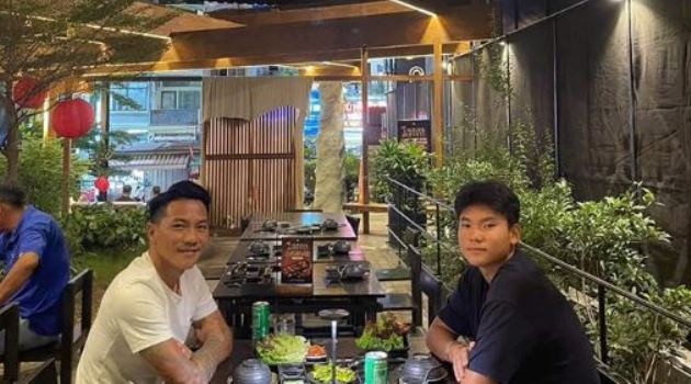 Quang Hải là nguồn động lực tinh thần lớn cho Quang Khôi.