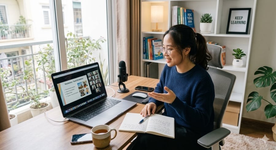 Gia sư online là lựa chọn linh hoạt, phù hợp với nhiều độ tuổi và ngành nghề.