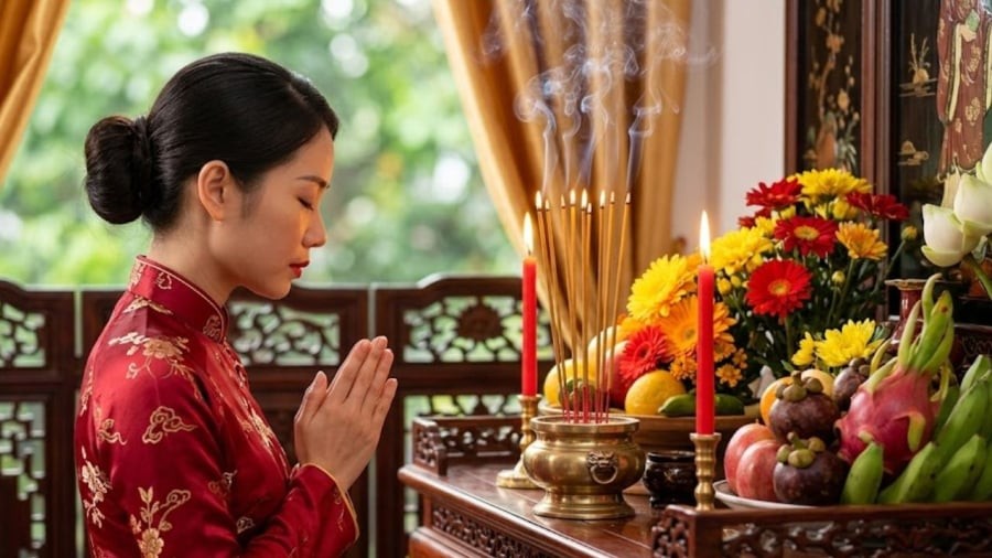 Muối và gạo là những thứ không nên chia lộc cho người ngoài sau khi thắp hương.